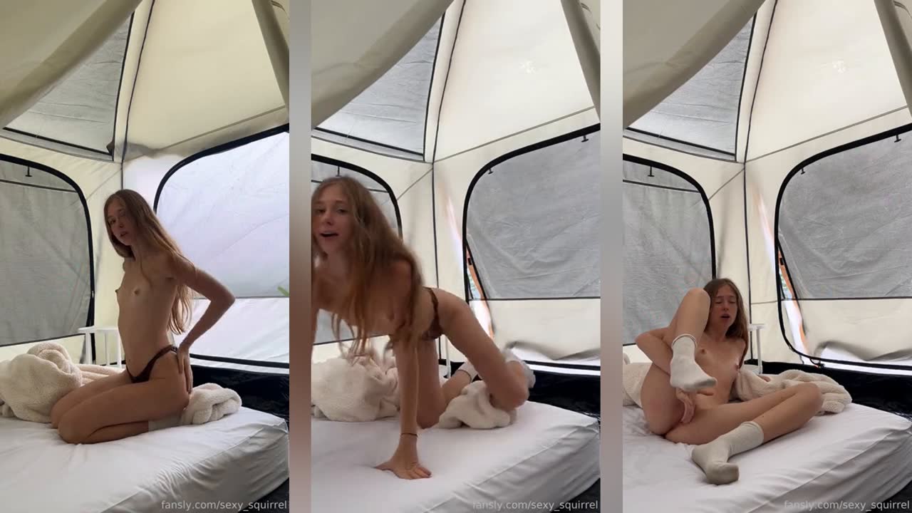 Sexy Squirrel Onlyfans Nude Inside My Tent